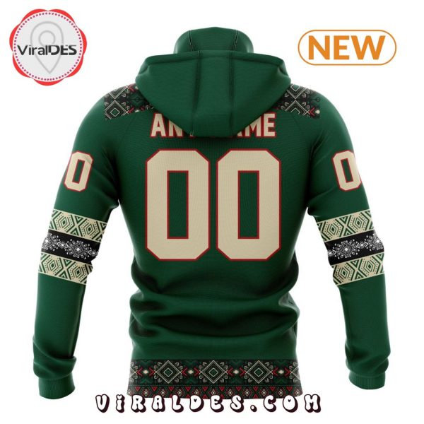 NHL Minnesota Wild Special Native Heritage Design Hoodie