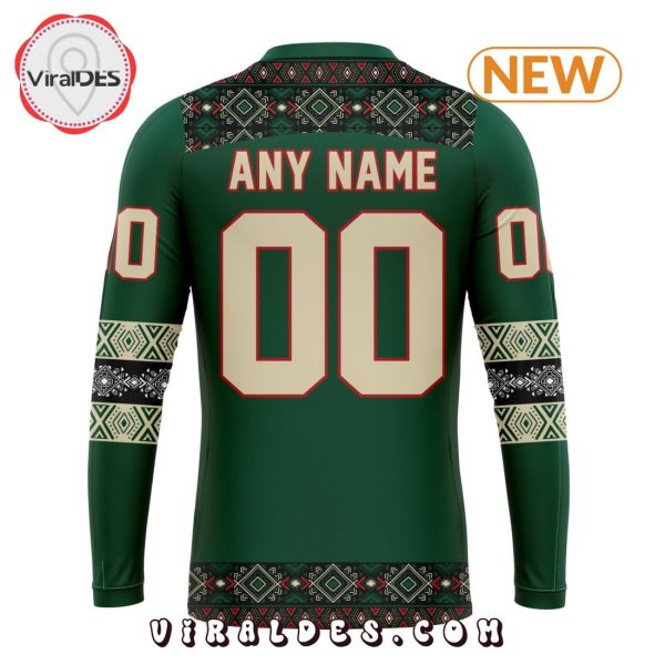 NHL Minnesota Wild Special Native Heritage Design Hoodie