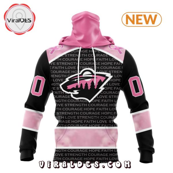 NHL Minnesota Wild Special Pink Fight Breast Cancer Design Hoodie