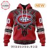 NHL Montreal Canadiens Special Pink Fight Breast Cancer Design Hoodie