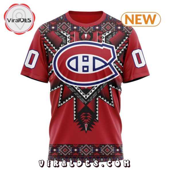 NHL Montreal Canadiens Special Native Heritage Design Hoodie