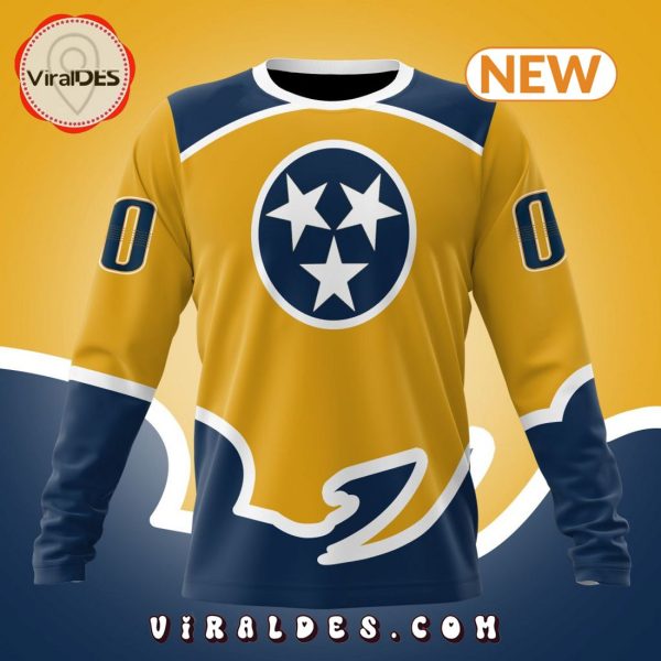 NHL Nashville Predators Special Colour Rush Hoodie