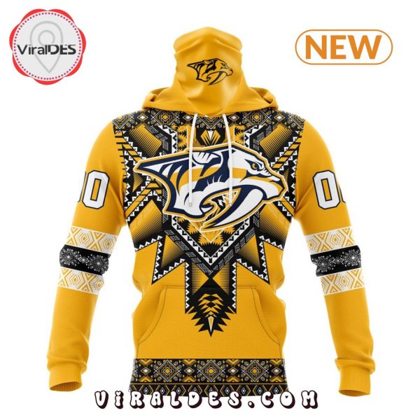 NHL Nashville Predators Special Native Heritage Design Hoodie