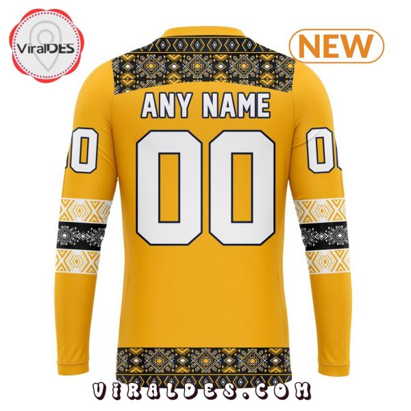 NHL Nashville Predators Special Native Heritage Design Hoodie