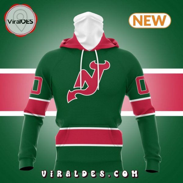 NHL New Jersey Devils Special Colour Rush Hoodie