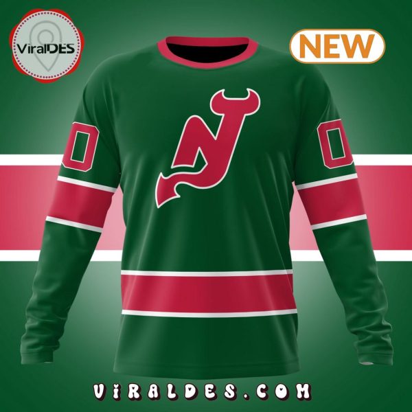 NHL New Jersey Devils Special Colour Rush Hoodie