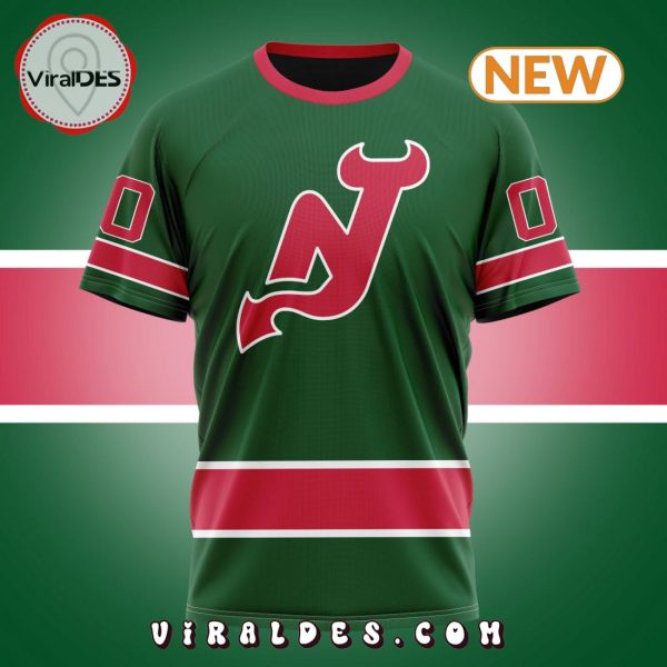 NHL New Jersey Devils Special Colour Rush Hoodie