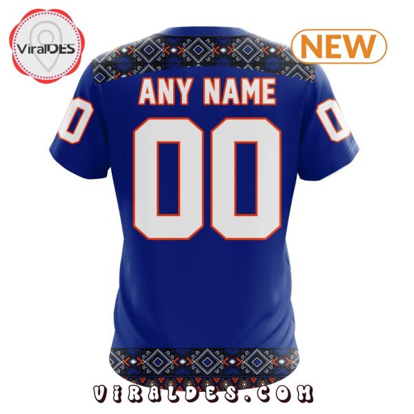 NHL New York Islanders Special Native Heritage Design Hoodie