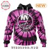 NHL New Jersey Devils Special Pink F!ck Cancer Design Hoodie