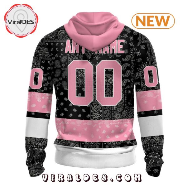 NHL New York Islanders Special Pink Paisley Design Hoodie