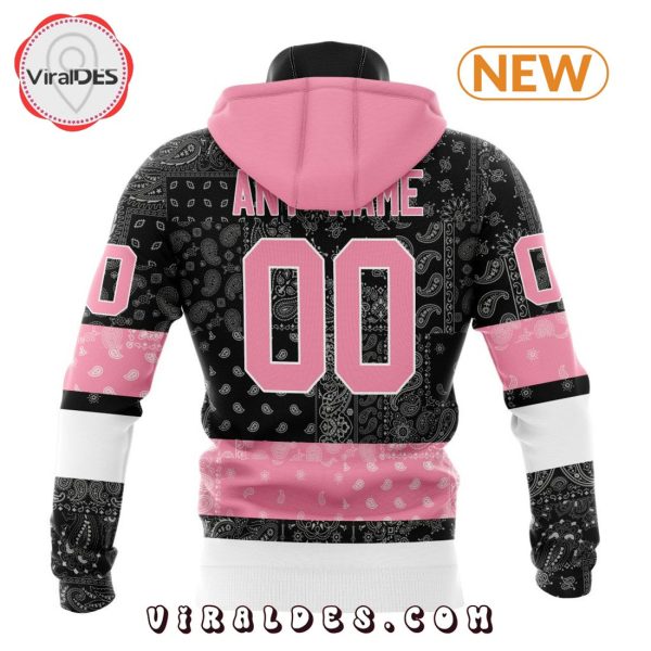 NHL New York Islanders Special Pink Paisley Design Hoodie