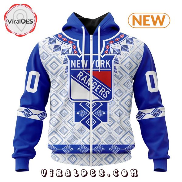 NHL New York Rangers Native Heritage Hoodie