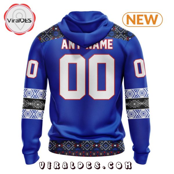 NHL New York Rangers Special Native Heritage Design Hoodie