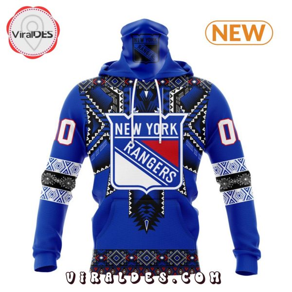 NHL New York Rangers Special Native Heritage Design Hoodie