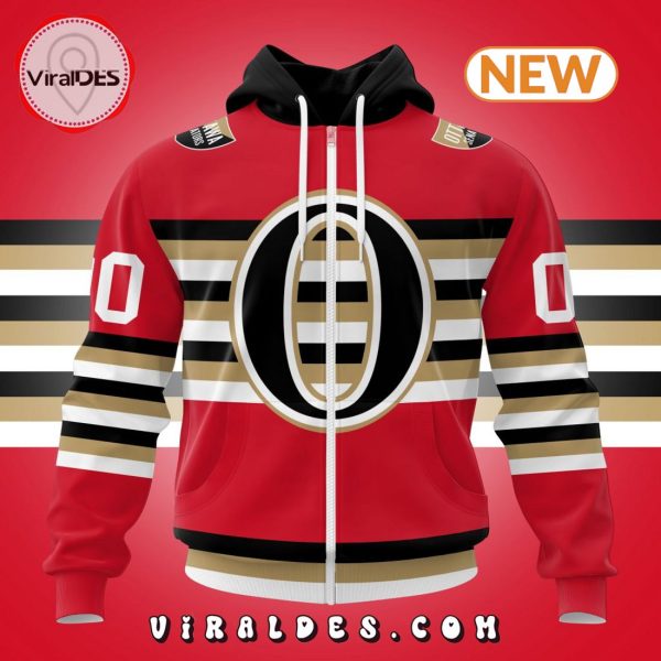 NHL Ottawa Senators Special Colour Rush Hoodie