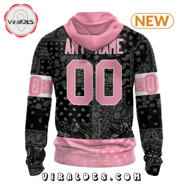 NHL Ottawa Senators Special Pink Paisley Design Hoodie