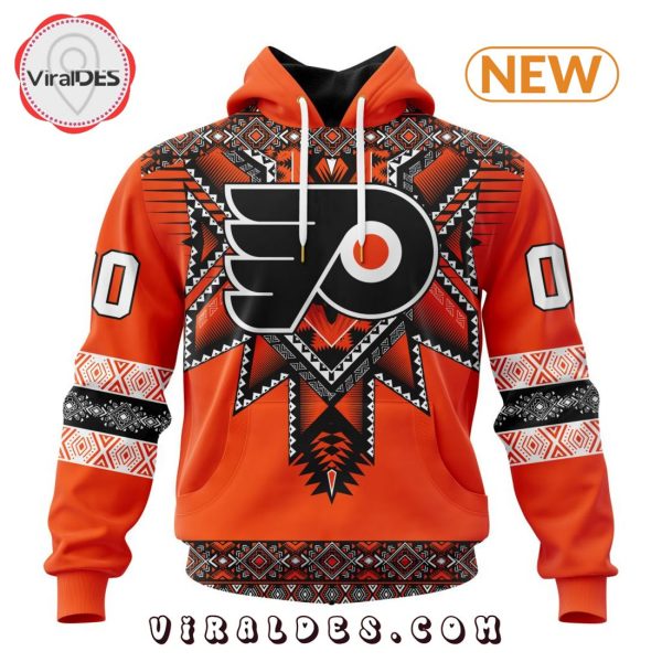 NHL Philadelphia Flyers Special Native Heritage Design Hoodie