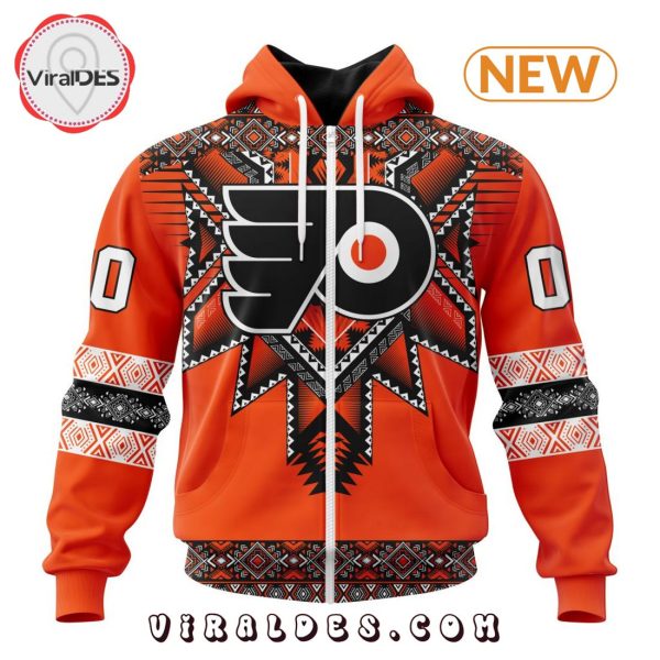 NHL Philadelphia Flyers Special Native Heritage Design Hoodie