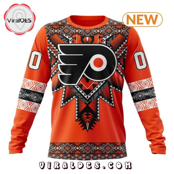 NHL Philadelphia Flyers Special Native Heritage Design Hoodie