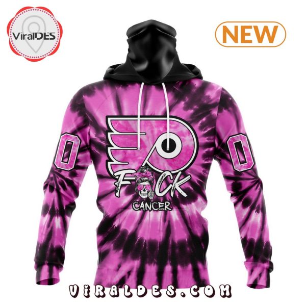 NHL Philadelphia Flyers Special Pink F!ck Cancer Design Hoodie