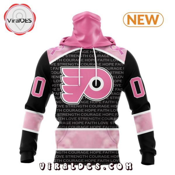 NHL Philadelphia Flyers Special Pink Fight Breast Cancer Design Hoodie