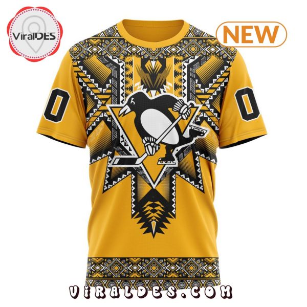 NHL Pittsburgh Penguins Special Native Heritage Design Hoodie