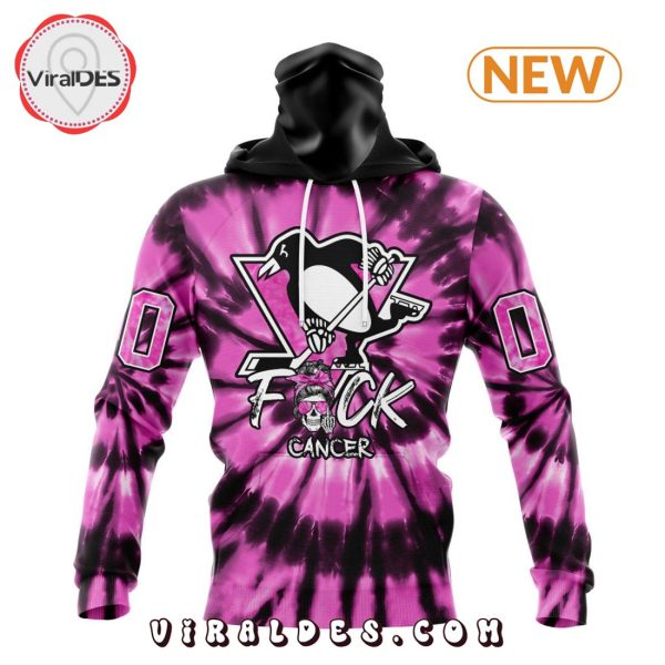 NHL Pittsburgh Penguins Special Pink F!ck Cancer Design Hoodie