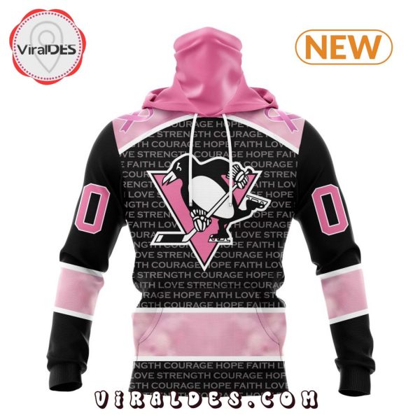 NHL Pittsburgh Penguins Special Pink Fight Breast Cancer Design Hoodie