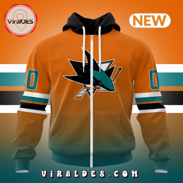 NHL San Jose Sharks Special Colour Rush Hoodie