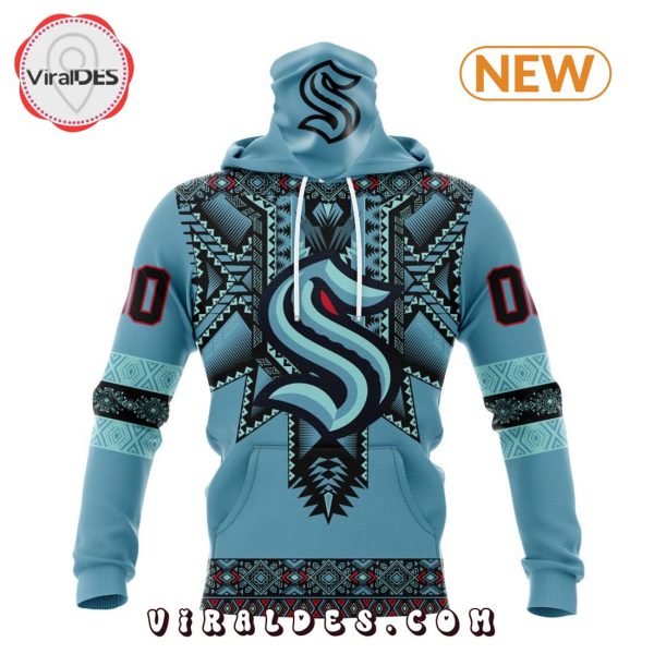 NHL Seattle Kraken Special Native Heritage Design Hoodie