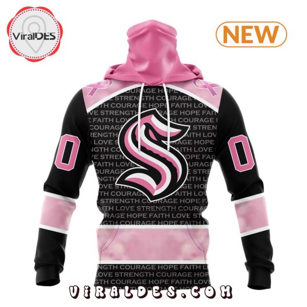 NHL Seattle Kraken Special Pink Fight Breast Cancer Design Hoodie