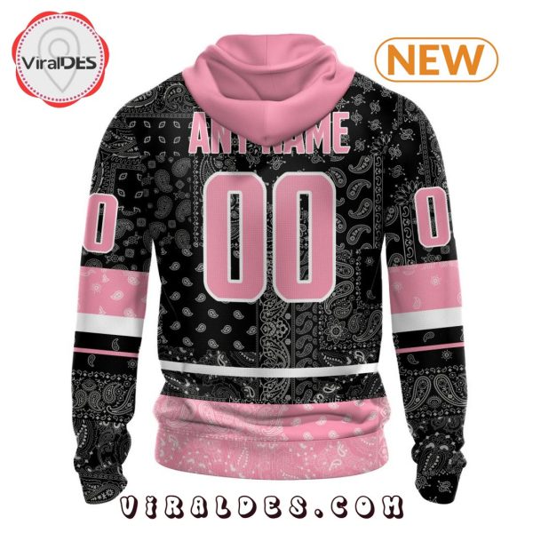 NHL Seattle Kraken Special Pink Paisley Design Hoodie