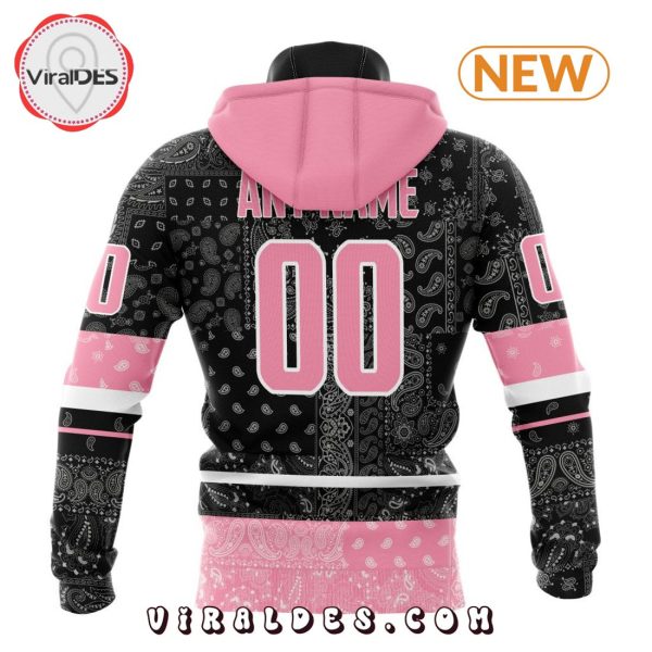 NHL Seattle Kraken Special Pink Paisley Design Hoodie