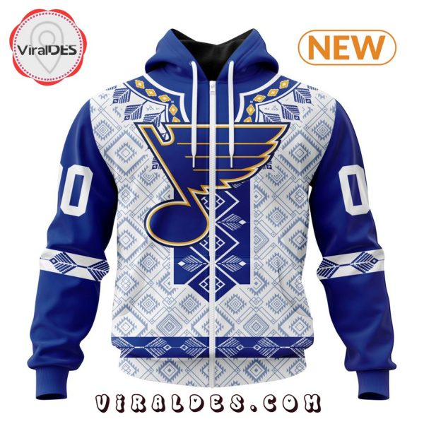 NHL St. Louis Blues Native Heritage Hoodie