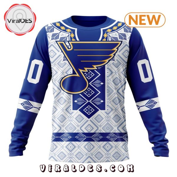 NHL St. Louis Blues Native Heritage Hoodie