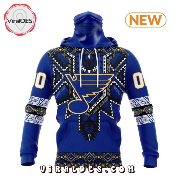 NHL St. Louis Blues Special Native Heritage Design Hoodie