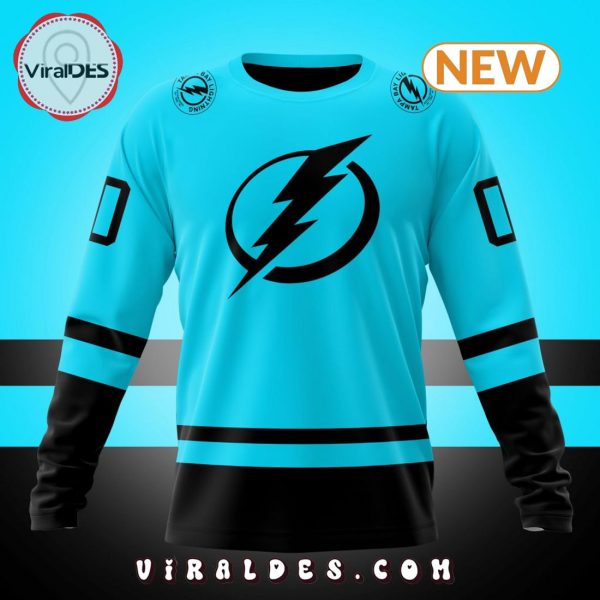 NHL Tampa Bay Lightning Special Colour Rush Hoodie