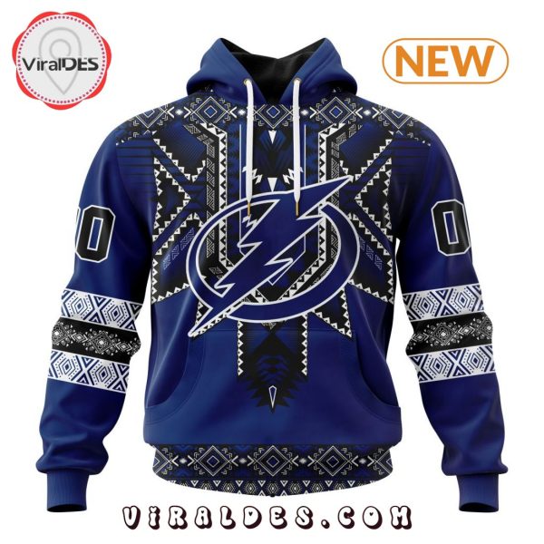 NHL Tampa Bay Lightning Special Native Heritage Design Hoodie