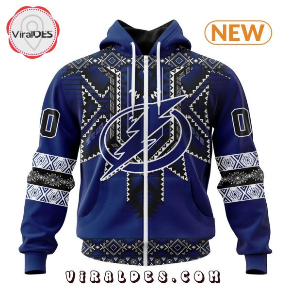 NHL Tampa Bay Lightning Special Native Heritage Design Hoodie