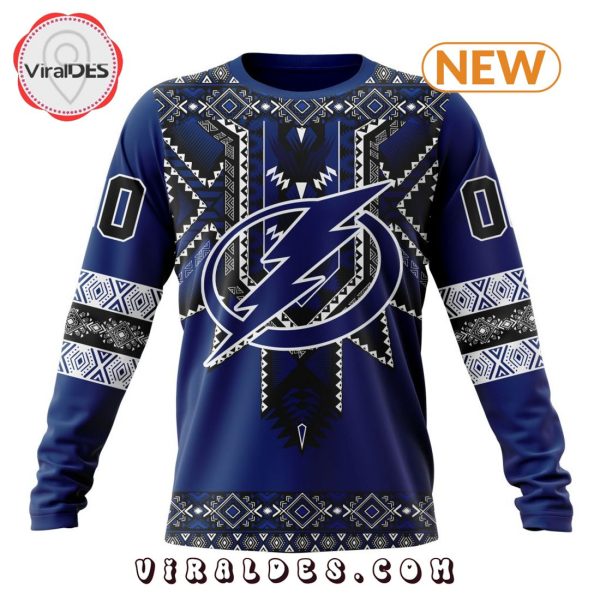 NHL Tampa Bay Lightning Special Native Heritage Design Hoodie