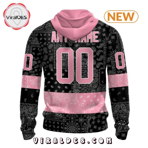 NHL Tampa Bay Lightning Special Pink Paisley Design Hoodie