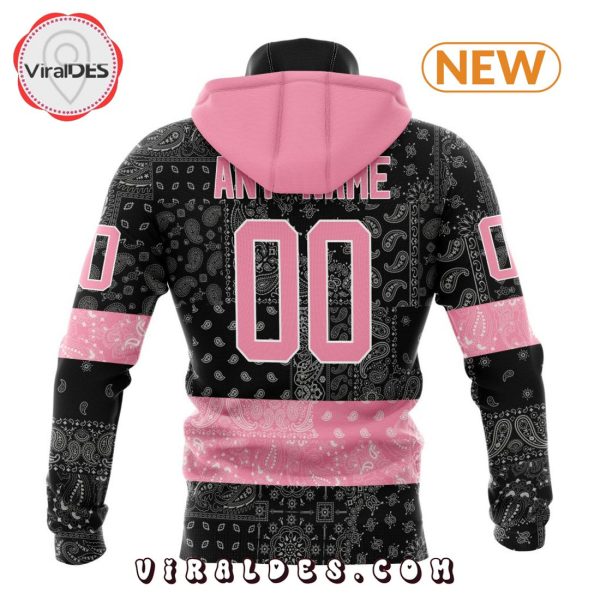 NHL Tampa Bay Lightning Special Pink Paisley Design Hoodie