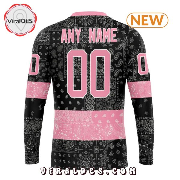 NHL Tampa Bay Lightning Special Pink Paisley Design Hoodie