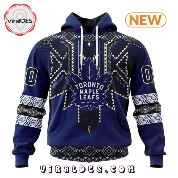 NHL Toronto Maple Leafs Special Native Heritage Design Hoodie