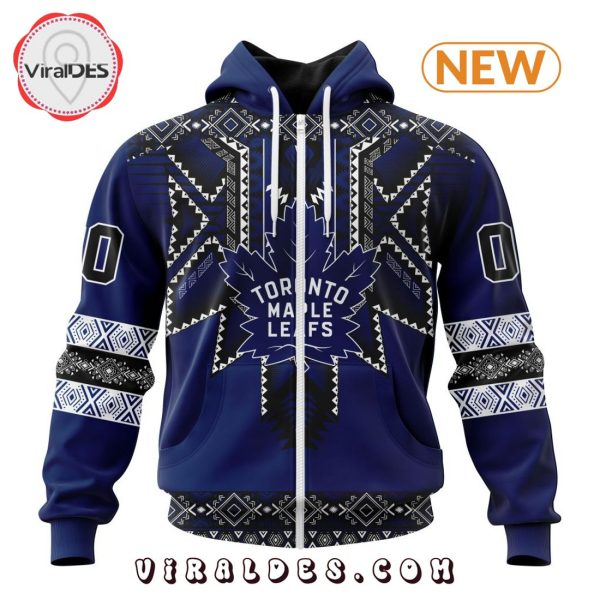 NHL Toronto Maple Leafs Special Native Heritage Design Hoodie