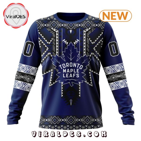 NHL Toronto Maple Leafs Special Native Heritage Design Hoodie