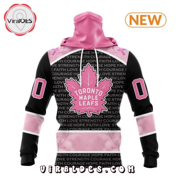 NHL Toronto Maple Leafs Special Pink Fight Breast Cancer Design Hoodie