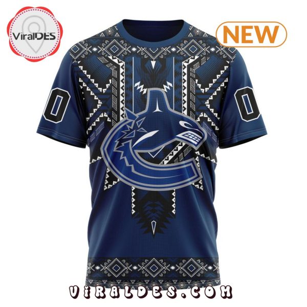 NHL Vancouver Canucks Special Native Heritage Design Hoodie