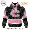 NHL Vegas Golden Knights Special Pink F!ck Cancer Design Hoodie