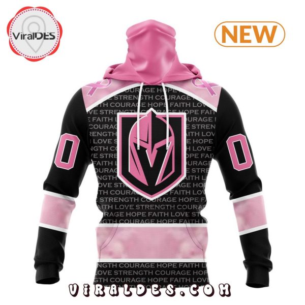 NHL Vegas Golden Knights Special Pink Fight Breast Cancer Design Hoodie